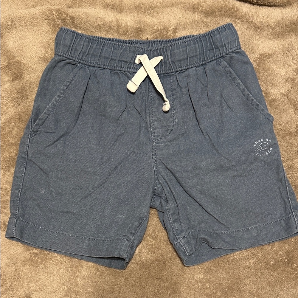 Garanimals Indigo Blue Elastic Waist Shorts